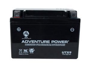 UPG Adventure Power UTX9 Sealed AGM Power Sports Battery 46034 UPG Adventure Power UTX9 Sealed AGM Power Sports Battery 46034