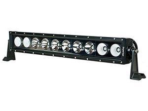 IPCW (10100-3060) 22" LED Light Bar, 1 Row 10 LED, 100W. Combo (30-Degree Flood Light Center +60-Degree Flood Light Outer), S1-Side Mount, Rivets IPCW (10100-3060) 22" LED Light Bar, 1 Row 10 LED, 100W. Combo (30-Degree Flood Light Center +60-Degree Flood Light Outer), S1-Side Mount, Rivets