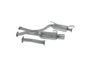 DC Sports S.S. Single Canister Cat-Back Exhaust SCS7034 Polished DC Sports S.S. Single Canister Cat-Back Exhaust SCS7034 Polished