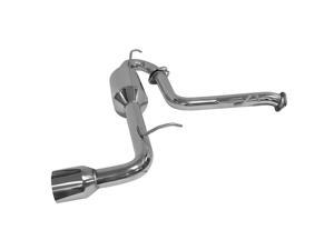 DC Sports S.S. Single Canister Axle-Back Exhaust Parts SCS6403 Polished DC Sports S.S. Single Canister Axle-Back Exhaust Parts SCS6403 Polished