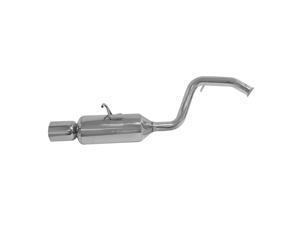 DC Sports S.S. Single Canister Axle-Back Exhaust Parts SCS6402 Polished DC Sports S.S. Single Canister Axle-Back Exhaust Parts SCS6402 Polished