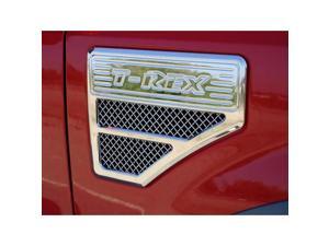 T-REX 2008-2010 Ford Super Duty (All Models) Side Vent - Billet Chrome Plated - Universal Fender Mount - 08 F250 Style POLISHED 54564 T-REX 2008-2010 Ford Super Duty (All Models) Side Vent - Billet Chrome Plated - Universal Fender Mount - 08 F250 Style POLISHED 54564