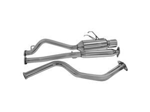 DC Sports S.S. Single Canister Cat-Back Exhaust SCS7021 Polished DC Sports S.S. Single Canister Cat-Back Exhaust SCS7021 Polished
