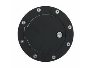 Bully Fuel Filler Door Cover Textured Black Powder Coat Billet Aluminum BBS-1211CK Bully Fuel Filler Door Cover Textured Black Powder Coat Billet Aluminum BBS-1211CK