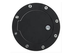 Bully Fuel Filler Door Cover Textured Black Powder Coat Billet Aluminum BBS-1232CK Bully Fuel Filler Door Cover Textured Black Powder Coat Billet Aluminum BBS-1232CK