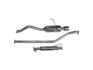 DC Sports S.S. Single Canister Cat-Back Exhaust SCS7024 Polished DC Sports S.S. Single Canister Cat-Back Exhaust SCS7024 Polished