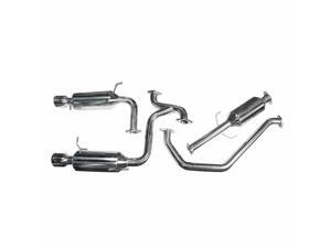DC Sports S.S. Dual Canister Cat-Back Exhaust DCS6501 Polished DC Sports S.S. Dual Canister Cat-Back Exhaust DCS6501 Polished
