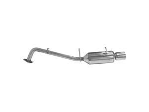 DC Sports Single Canister Cat-Back Exhaust Parts SCS7041 Polished DC Sports Single Canister Cat-Back Exhaust Parts SCS7041 Polished