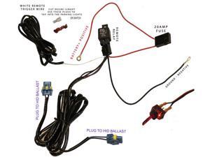 16 gauge Wiring Harness for 2 x HID lights output 16 gauge Wiring Harness for 2 x HID lights output