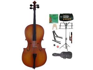 Crystalcello MC100 1/4 Size Cello with Carrying Bag Crystalcello MC100 1/4 Size Cello with Carrying Bag
