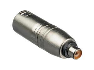 Hosa GXM-133 RCA Female to XLR Male Adaptor Hosa GXM-133 RCA Female to XLR Male Adaptor