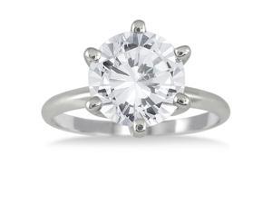 2.00 Carat Diamond Solitaire Ring in 14k White Gold 2.00 Carat Diamond Solitaire Ring in 14k White Gold