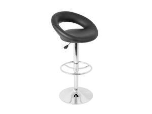 LumiSource BS-TW-POSH BK Posh Bar Stool Black LumiSource BS-TW-POSH BK Posh Bar Stool Black