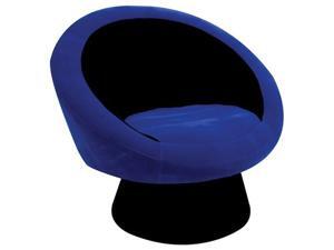 LumiSource Saucer Chair Black / Blue CHR-SAUCE BK+BU LumiSource Saucer Chair Black / Blue CHR-SAUCE BK+BU
