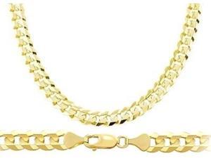 Heavy 14k Yellow Gold Chain Cuban Curb Necklace Solid Link Mens 7.1mm - 22 inch Heavy 14k Yellow Gold Chain Cuban Curb Necklace Solid Link Mens 7.1mm - 22 inch
