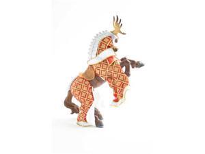 Papo Knight Stag Horse In Red Papo Knight Stag Horse In Red