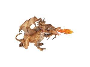 Papo Two Headed Dragon Gold Papo Two Headed Dragon Gold