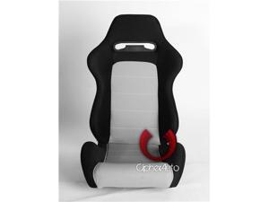 CPA1013 Black and Grey Cloth Racing Seats CPA1013 Black and Grey Cloth Racing Seats