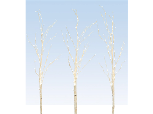 3 LED Lighted Enchanted Garden Artificial Standing Birch Branches 56" - Warm Wht 3 LED Lighted Enchanted Garden Artificial Standing Birch Branches 56" - Warm Wht