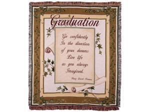 "Live Life..." Thoreau Graduate Tapestry Throw Blanket 50" x 60" "Live Life..." Thoreau Graduate Tapestry Throw Blanket 50" x 60"