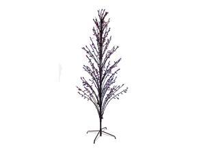 9' Purple LED Lighted Halloween Cascade Twig Tree Outdoor Yard Art Decoration 9' Purple LED Lighted Halloween Cascade Twig Tree Outdoor Yard Art Decoration