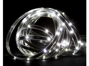 18' Pure White LED Indoor/Outdoor Christmas Linear Tape Lighting - Black Finish 18' Pure White LED Indoor/Outdoor Christmas Linear Tape Lighting - Black Finish