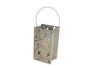 9" Battery Operated LED Flameless Candle Outdoor Lawn Stake Luminary with Butterfly Motif 9" Battery Operated LED Flameless Candle Outdoor Lawn Stake Luminary with Butterfly Motif