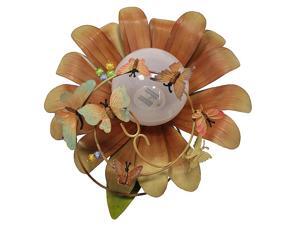15" LED Lighted Color Changing Solar Powered Butterfly Flower Garden Lawn Stake 15" LED Lighted Color Changing Solar Powered Butterfly Flower Garden Lawn Stake