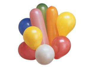 Club Pack of 480 Multi-Colored Round and Long Shaped Latex Party Balloons Club Pack of 480 Multi-Colored Round and Long Shaped Latex Party Balloons
