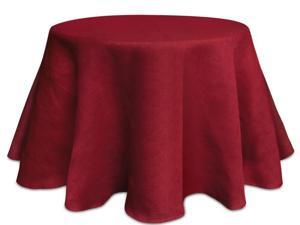 Pack of 2 Elegant Red Textured Christmas Table Cloth 96" Pack of 2 Elegant Red Textured Christmas Table Cloth 96"