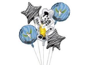 Club Pack of 12 Zoo Animals Metallic Foil Party Balloon Clusters Club Pack of 12 Zoo Animals Metallic Foil Party Balloon Clusters