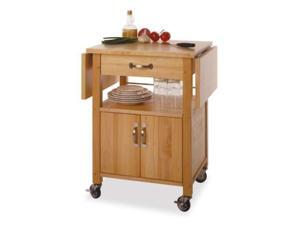 Kitchen Cart Double Drop Leaf Cabinet with Shelf Kitchen Cart Double Drop Leaf Cabinet with Shelf