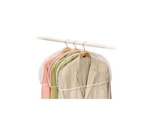 Clear Set of Three Clear Vinyl Shoulder Covers Clear Set of Three Clear Vinyl Shoulder Covers