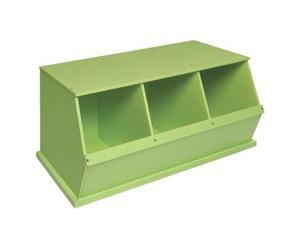 Three Bin Storage Cubby by Badger Basket Three Bin Storage Cubby by Badger Basket