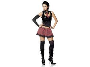Goth School Girl Adult Costume Large Goth School Girl Adult Costume Large