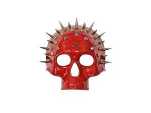 Spiked Crimson Skull Mask Spiked Crimson Skull Mask