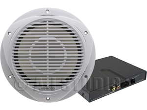 Kenwood P-WD250MRW Marine 10" Subwoofer/Amplifier Kenwood P-WD250MRW Marine 10" Subwoofer/Amplifier