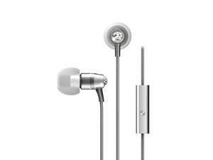 Mee audio Silver EP-M11J-SL-MEE 3.5mm Connector In-Ear Headphones with Microphone Made with Swarovski Crystals Mee audio Silver EP-M11J-SL-MEE 3.5mm Connector In-Ear Headphones with Microphone Made with Swarovski Crystals