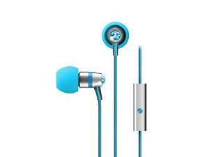 Mee audio Turquoise Blue EP-M11J-TQ-MEE 3.5mm Connector In-Ear Headphones with Microphone Made with Swarovski Crystals Mee audio Turquoise Blue EP-M11J-TQ-MEE 3.5mm Connector In-Ear Headphones with Microphone Made with Swarovski Crystals