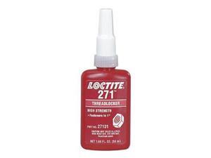 LOCTITE 27131 Threadlocker 271 High Strength, Red, 50 ml Bottle LOCTITE 27131 Threadlocker 271 High Strength, Red, 50 ml Bottle