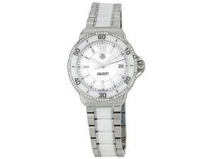 Tag Heuer Formula 1 White Ceramic Ladies Watch WAH1213BA0861 Tag Heuer Formula 1 White Ceramic Ladies Watch WAH1213BA0861