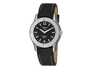 Tissot Touch Silen-T Mens Black Leather Strap Vibrating Alarm Watch T40.1.426.51 Tissot Touch Silen-T Mens Black Leather Strap Vibrating Alarm Watch T40.1.426.51