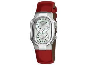 Philip Stein Signature Ladies Shiny Red Leather Strap Watch 1-NFMOP-LR Philip Stein Signature Ladies Shiny Red Leather Strap Watch 1-NFMOP-LR