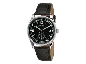 Revue Thommen Sport 50's Mens Black leather Strap Automatic Watch 15001.2537 Revue Thommen Sport 50's Mens Black leather Strap Automatic Watch 15001.2537