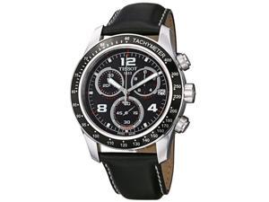 Tissot Mens V 8 Black Dial Black Leather Strap Chronograph Watch T0394171605702 Tissot Mens V 8 Black Dial Black Leather Strap Chronograph Watch T0394171605702