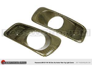 Password:JDM Dry Carbon Kevlar Fiber Fog Light Covers (EK 99-00 Civic) Password:JDM Dry Carbon Kevlar Fiber Fog Light Covers (EK 99-00 Civic)