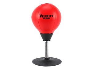 Velocity Boxing Stress Reliever Desktop Speed Punching Ball w/ Pump, Needle, Heavy Duty Suction Cup & Spring Velocity Boxing Stress Reliever Desktop Speed Punching Ball w/ Pump, Needle, Heavy Duty Suction Cup & Spring