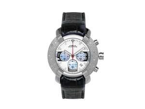 Aqua Master Men's 96 Model Diamond Watch with Leather Strap Aqua Master Men's 96 Model Diamond Watch with Leather Strap