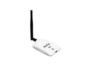 Alfa AWUS036NHR High-Gain 2000mw 802.11 B/G/N Wireless USB Network Adaptor with 5 DdBi Screw-On Swivel Rubber Antenna Alfa AWUS036NHR High-Gain 2000mw 802.11 B/G/N Wireless USB Network Adaptor with 5 DdBi Screw-On Swivel Rubber Antenna