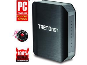 TRENDnet Wireless AC1750 Dual Band Gigabit Router with USB Share Port, TEW-812DRU Version 1.0R (Certified Refurbished) TRENDnet Wireless AC1750 Dual Band Gigabit Router with USB Share Port, TEW-812DRU Version 1.0R (Certified Refurbished)